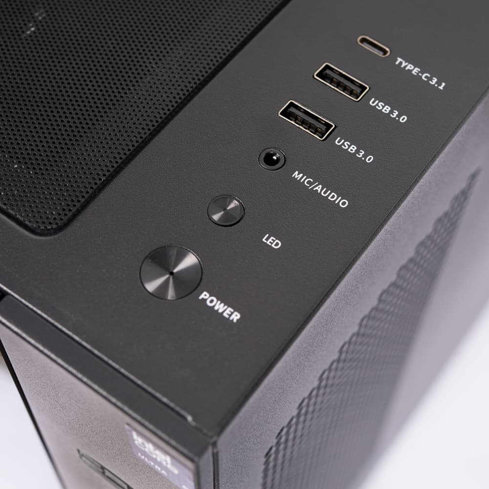 Sistem Desktop PC Spacer Phantom, Ultra 9 25K, 32GB DDR5, 2TB DDR5, GeForce RTX 5080 Windforce OC SFF 16G, No Os, Negru, "SPACER-Phantom-17" — miniatură