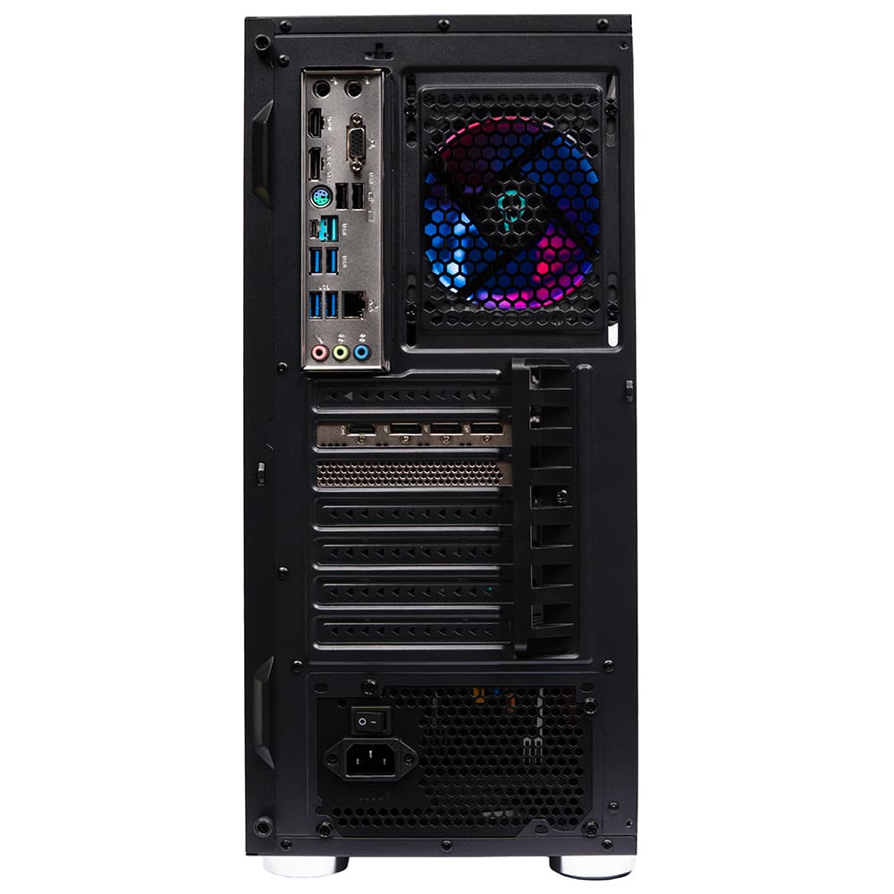 Sistem Destop PC Spacer Assault, AMD Ryzen 5 5500, 16 GB DDR4, 512 GB SSD, INTEL ARC B580 CHALLENGER 12GB OC, No Os, Negru, "SPACER-Assault-22" — miniatură