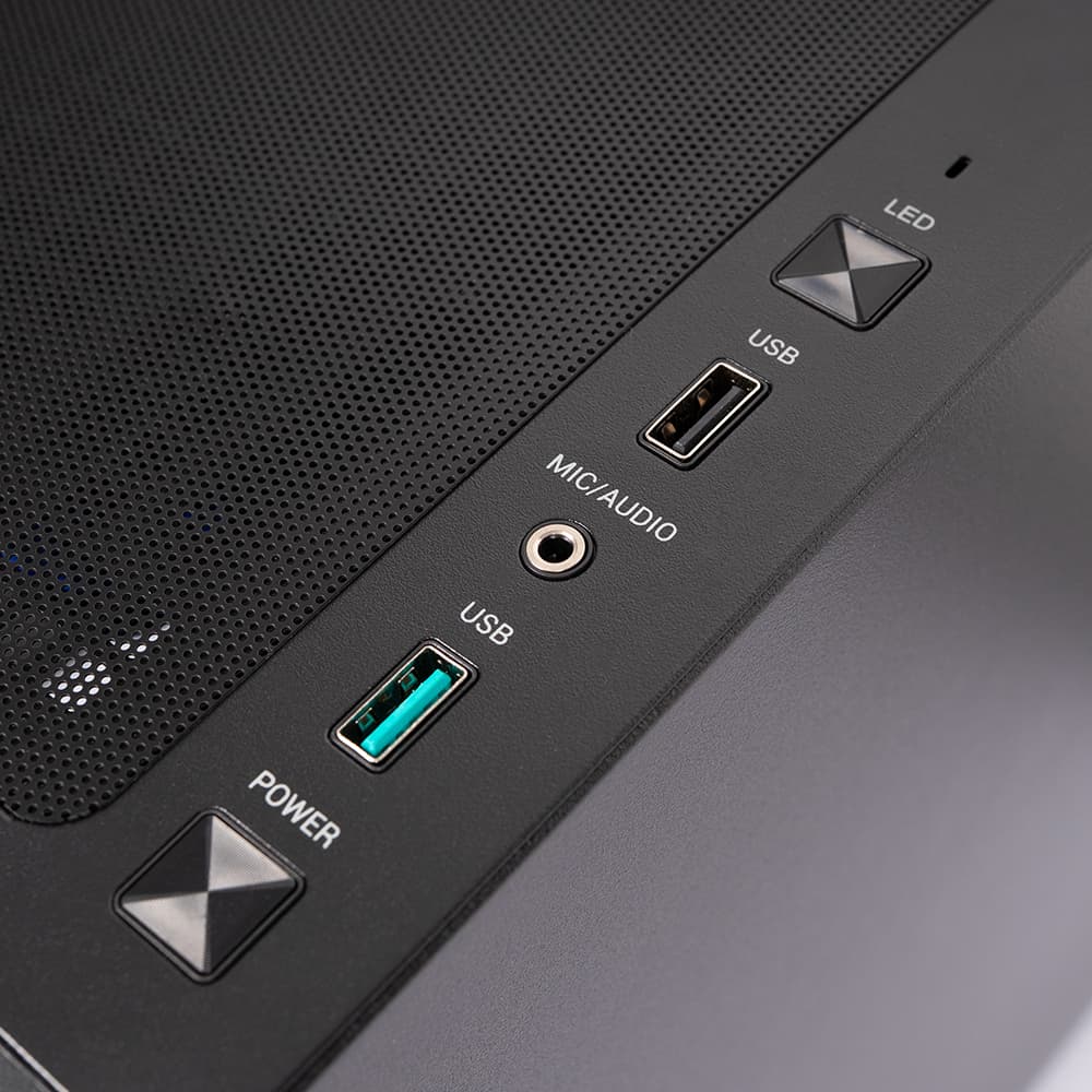 Sistem Desktop PC Spacer Inferno, Ultra 7 265KF, 32GB DDR5, 1TB SSD, ASUS GeForce RTX 5070 Dual OC 12GB, No OS, negru, "SPACER-Inferno-16" — miniatură