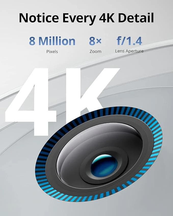 Sistem supraveghere 2+1 Anker "EufyCam 3", bullet, 4K, 7.5m IR, wireless,stocare interna 16GB,panou solar integrat,senzor miscare,audio bidirectional, "T88713W1"-0194644075811 — miniatură