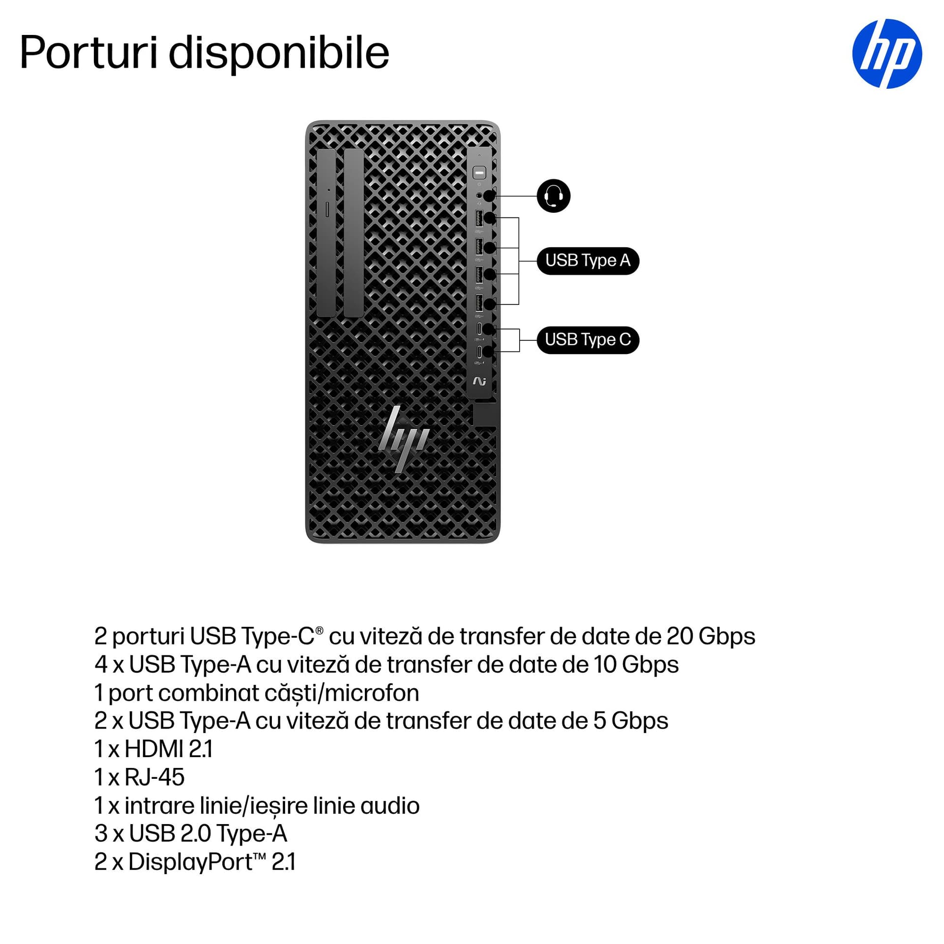 PC Z1 G1I TOWER CU7-265/32GB/1TB W11P B76QGET HP "B76QGET" — miniatură