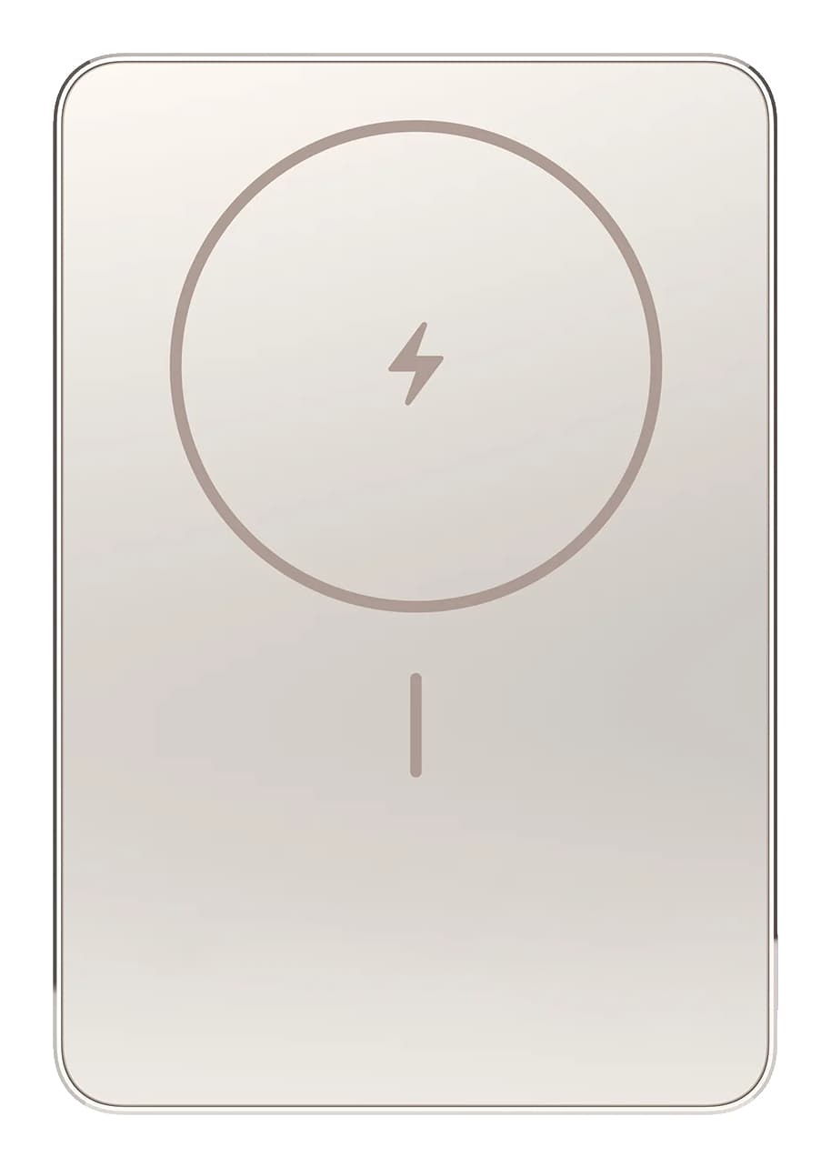 Acumulator extern Xiaomi Super Slim Magnetic BHR08PLGL, 5000 mAh, Wireless 15 W, 22.5 W USB Type-C (Auriu) "BHR08PLGL"