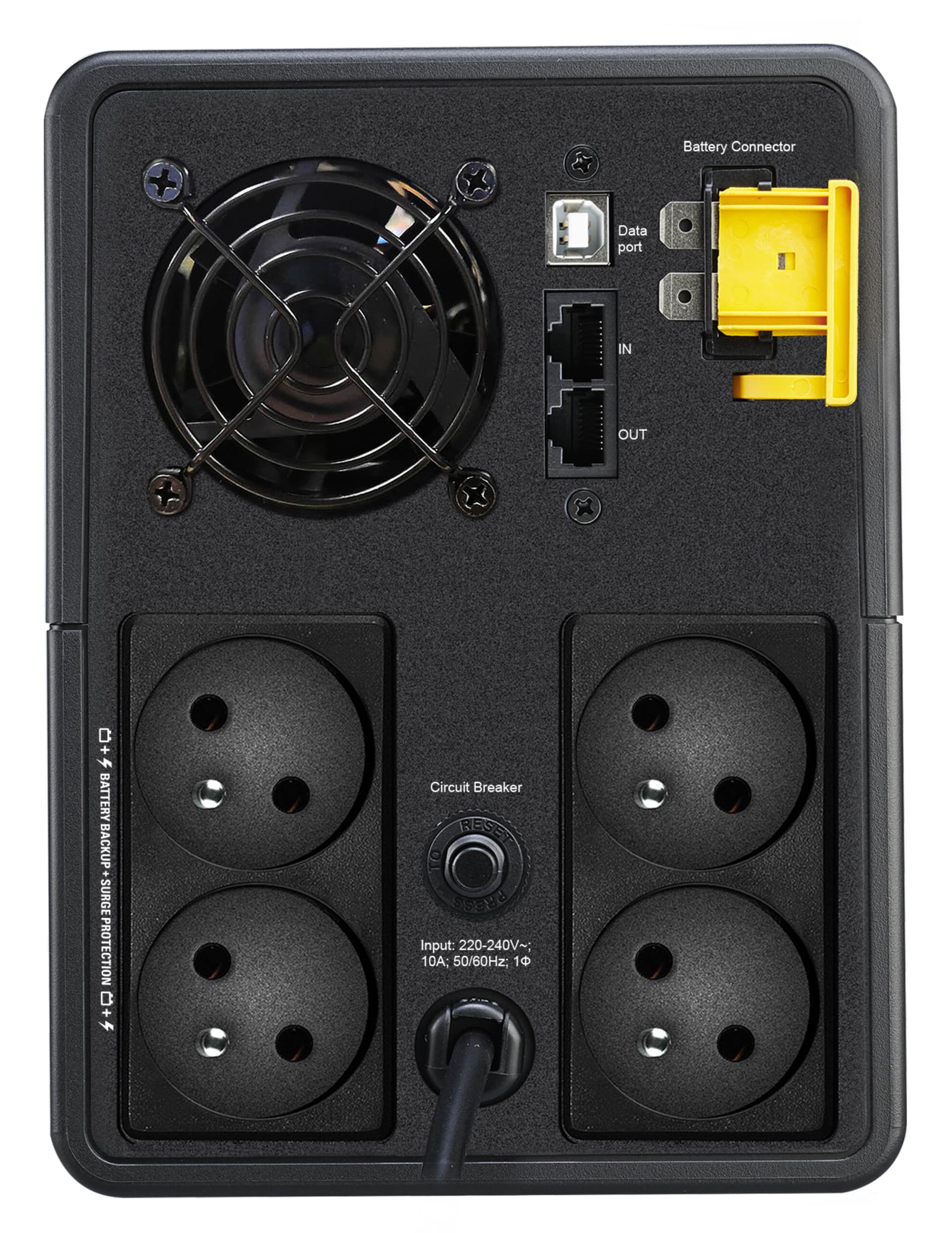 APC BX2200MI-FR uninterruptible power supply (UPS) Line-Interactive 2.2 kVA 1200 W "BX2200MI-FR" — miniatură