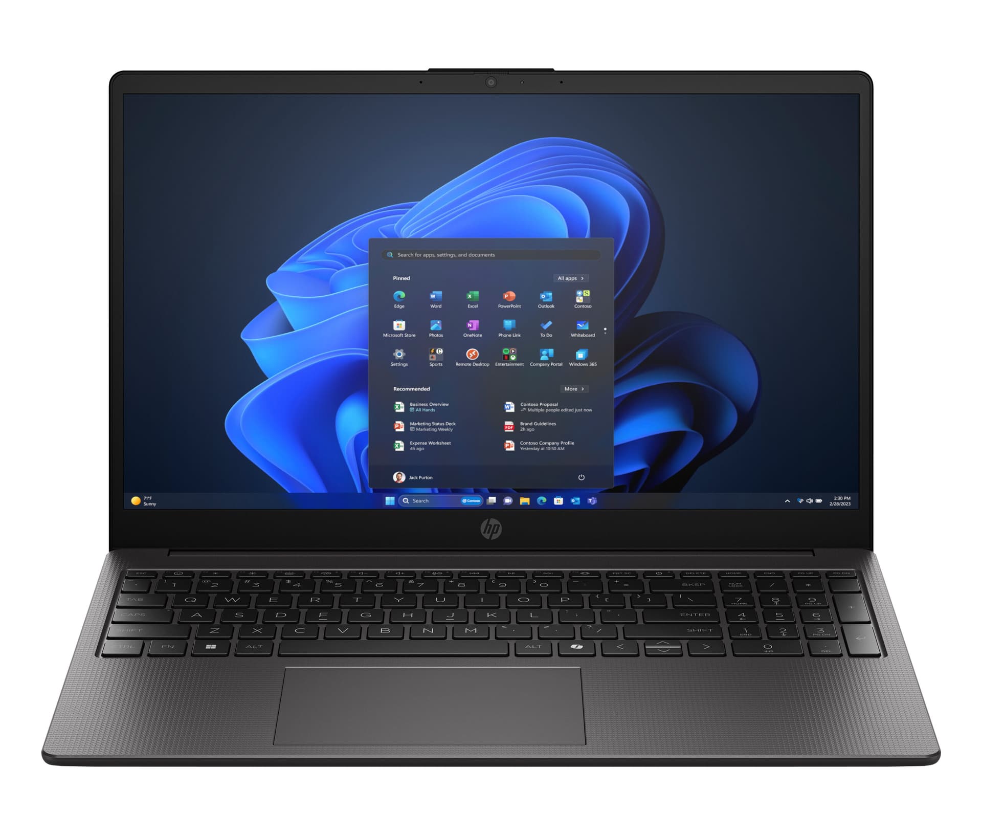 HP 255RG10 15 R5-7535U 16 512 UMA DOS 1y "CT9L8AT"