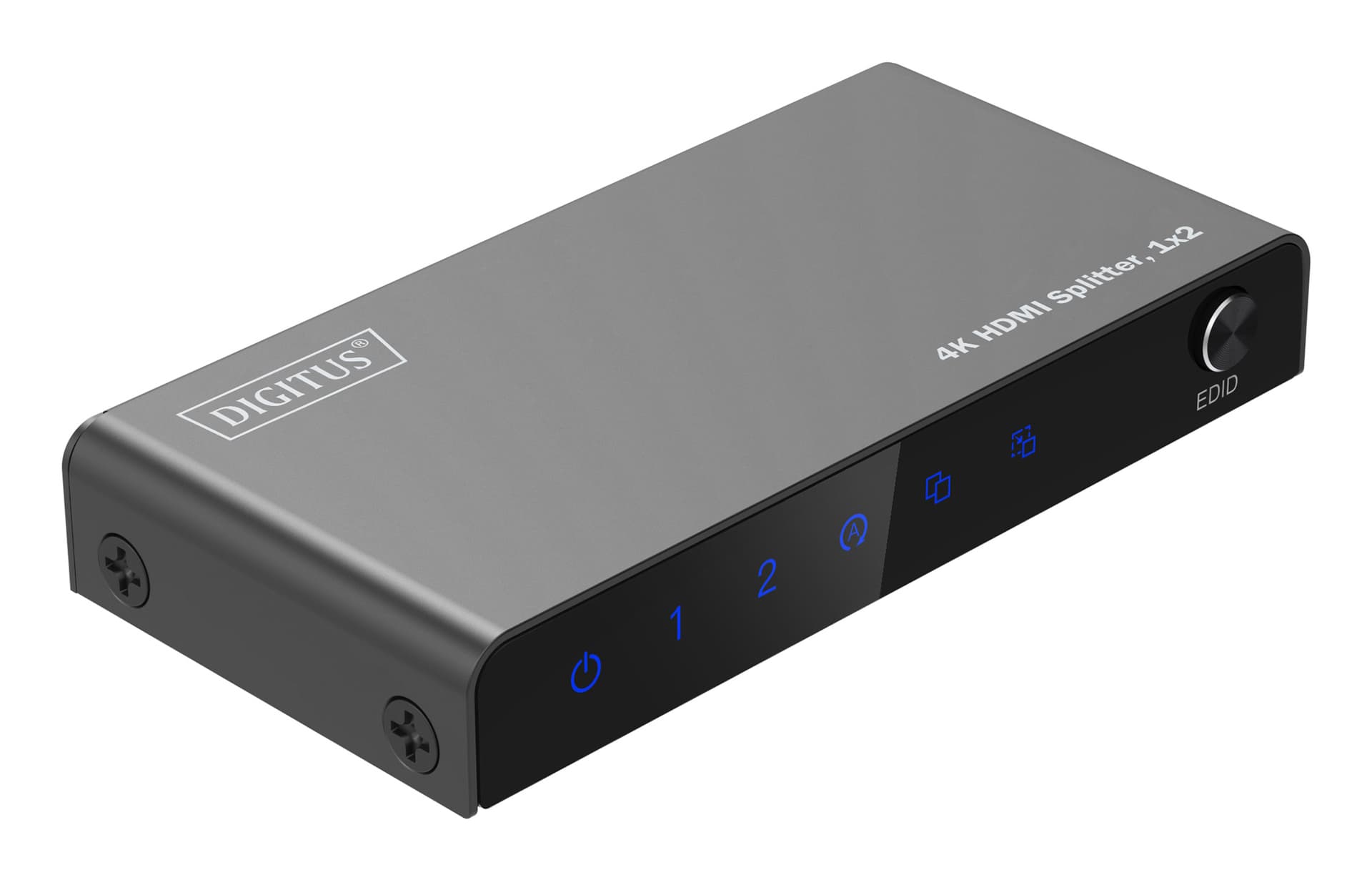 Digitus 4K HDMI Splitter, 1x2 (black, with downscaler) "DS-55336"