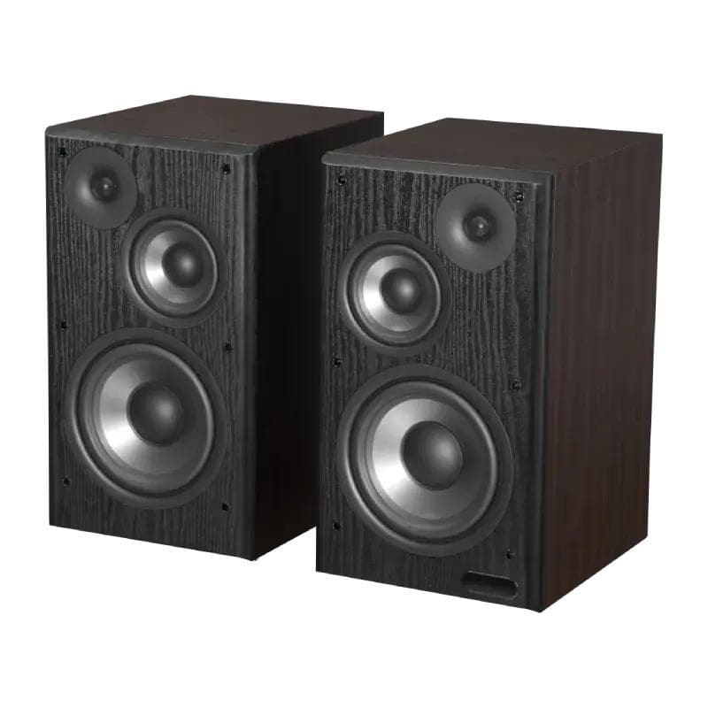 BOXE EDIFIER 2.0, RMS: 144W (2 x 12W, 2 x 20W, 2 x 40W), bluetooth 6.0, telecomanda wireless, volum, bass, treble, HDMI eARC, Optical, Coax, LineIn, sub-out, brown,"R2750DBMKII-BR" — miniatură