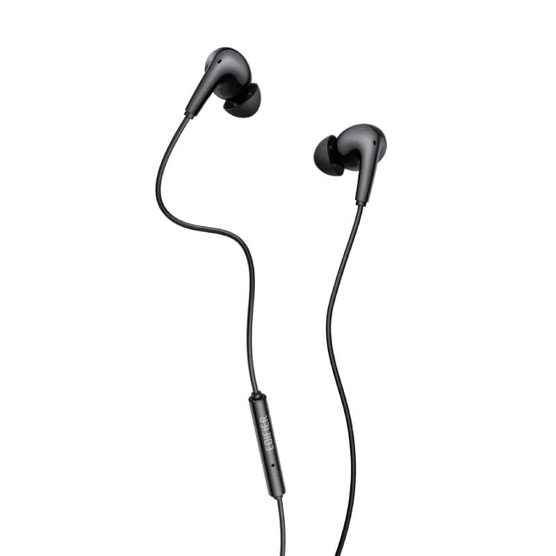 CASTI Edifier, cu fir, intraauriculare - butoni, pt smartphone, microfon pe fir, conectare prin USB-C, buton in-line, negru, "P230-BK"