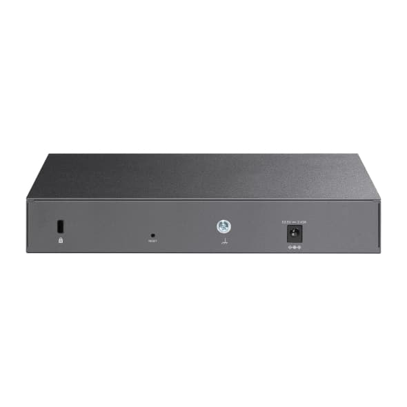 ROUTER TP-LINK wired Gigabit, 2× Gigabit SFP WAN/LAN ports, 1× Gigabit RJ45 WAN port, and 1× Gigabit RJ45 WAN/LAN port, Omada 3-in-1 Gigabit VPN Router "ER7212PC" — miniatură