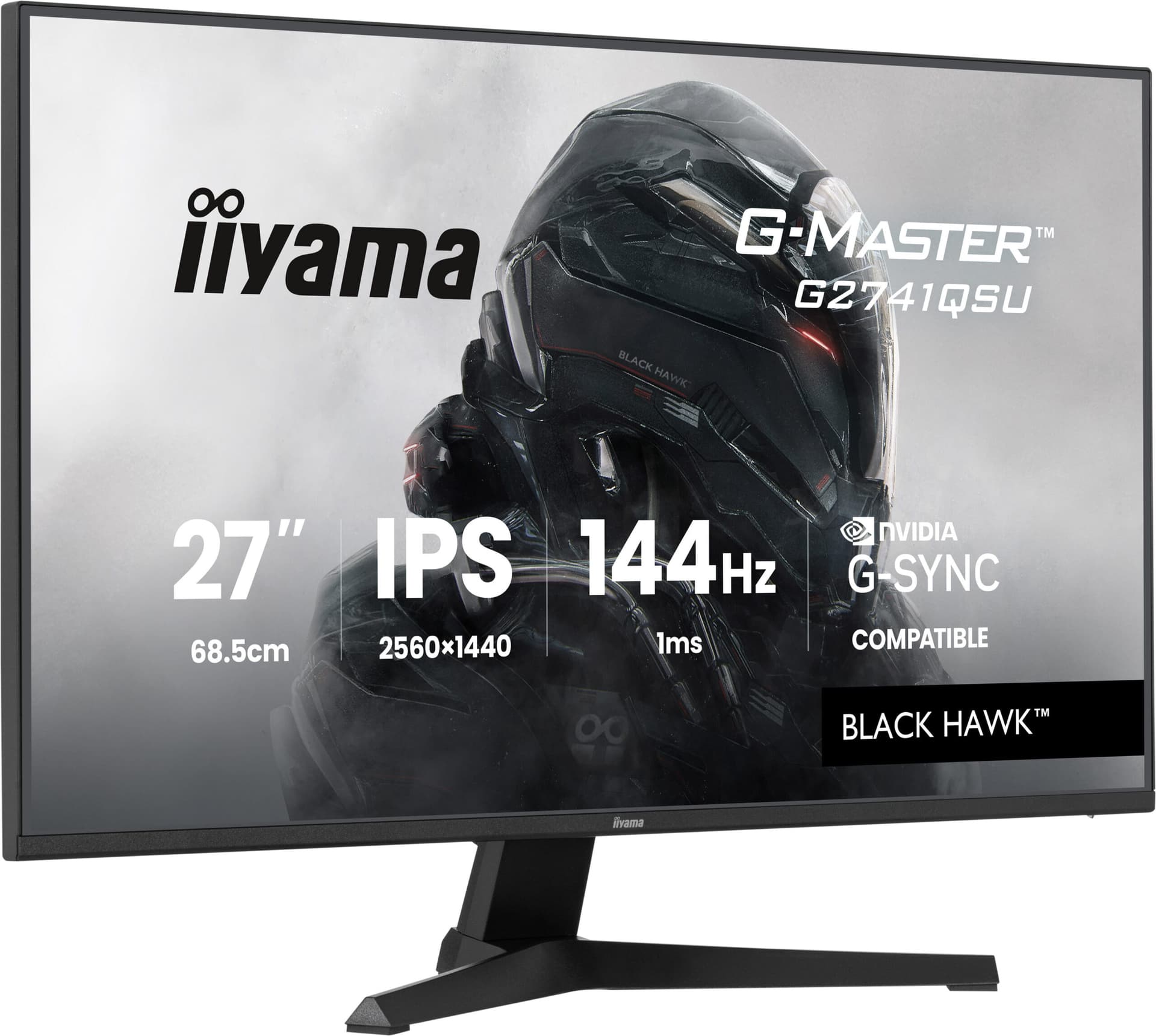 Monitoare LED iiyama G2741QSU-B1 "G2741QSU-B1" — miniatură