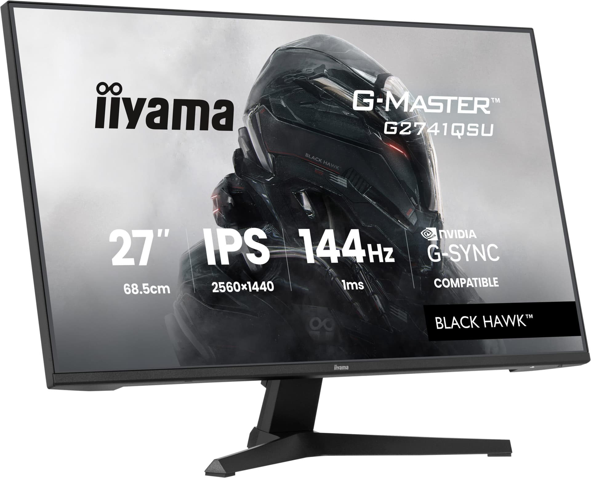 Monitoare LED iiyama G2741QSU-B1 "G2741QSU-B1" — miniatură