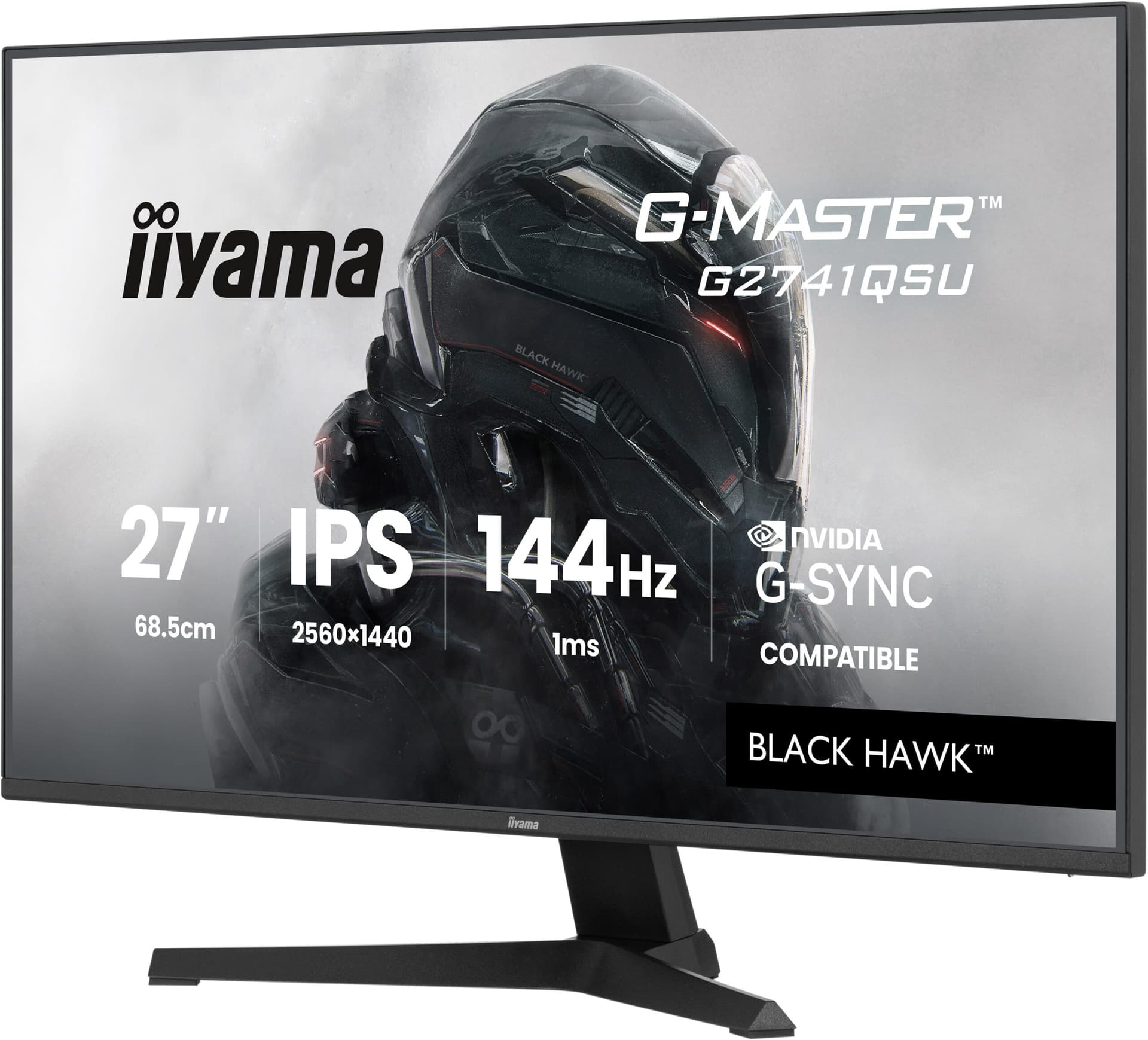 Monitoare LED iiyama G2741QSU-B1 "G2741QSU-B1" — miniatură