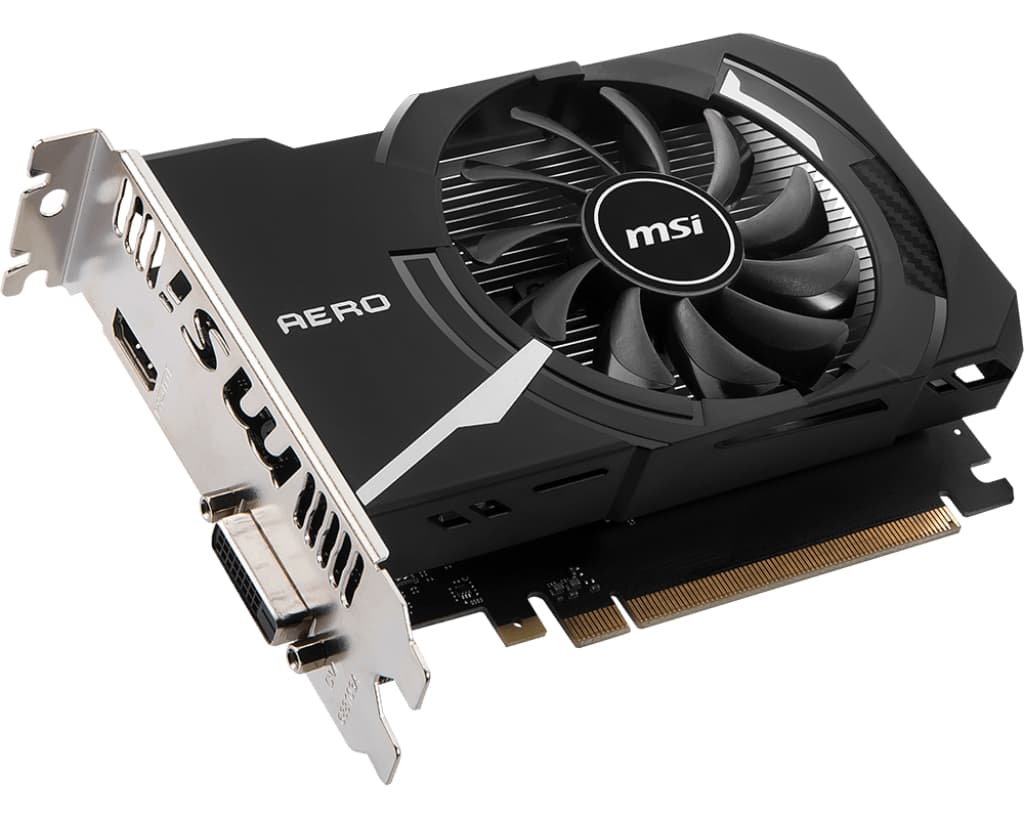 MSI GeForce GT 1030 AERO ITX 2GD4 OC "GEFORCE GT 1030 AERO ITX 2GD4 OC" — miniatură