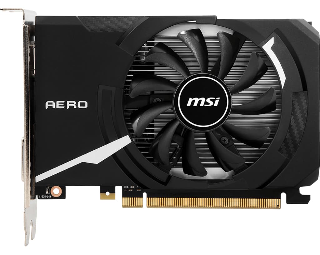 MSI GeForce GT 1030 AERO ITX 2GD4 OC "GEFORCE GT 1030 AERO ITX 2GD4 OC" — miniatură