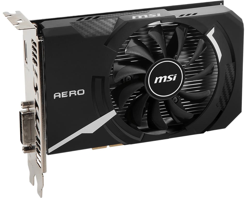 MSI GeForce GT 1030 AERO ITX 2GD4 OC "GEFORCE GT 1030 AERO ITX 2GD4 OC" — miniatură