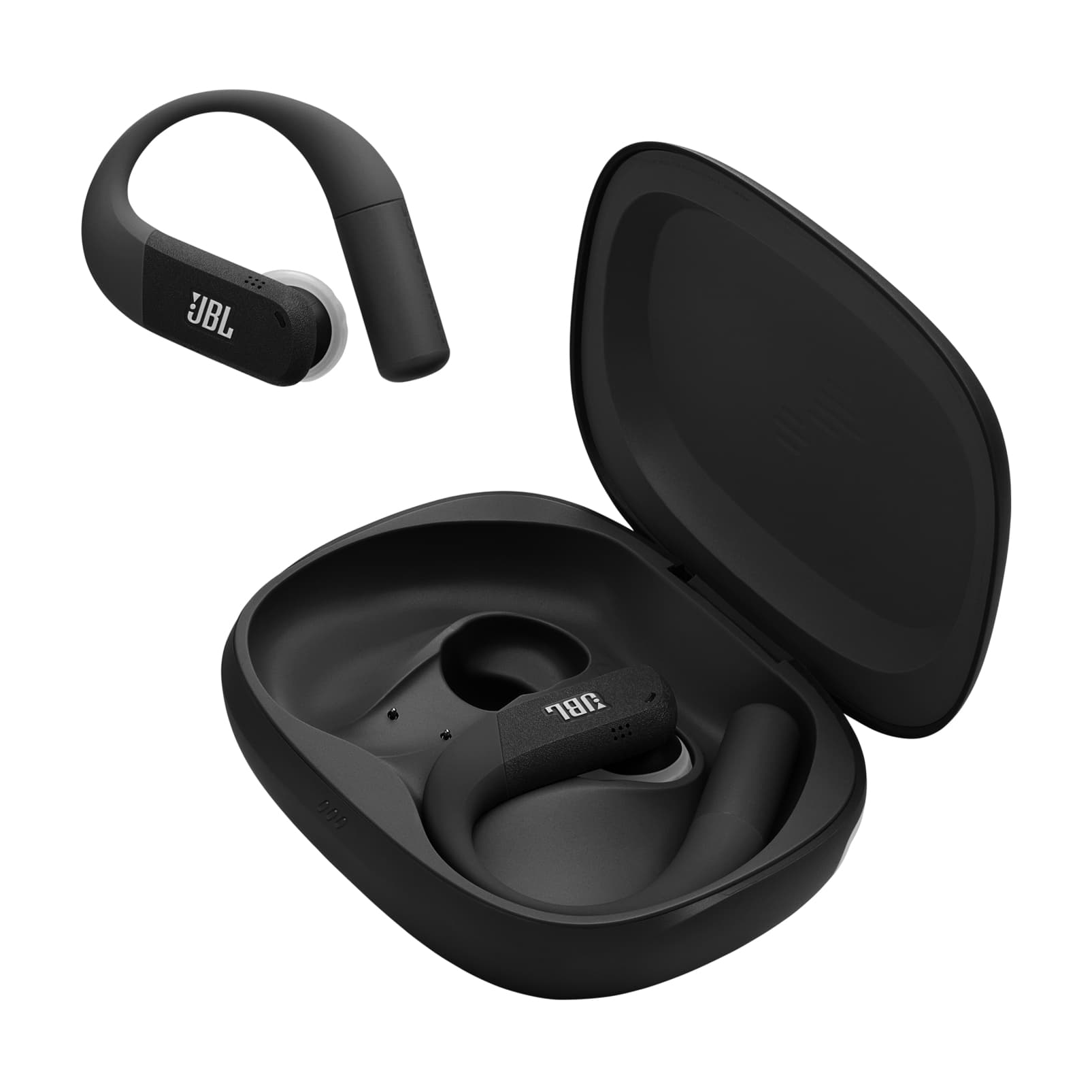 Casti Alergare/Sport - Wireless si cu Fir JBL JBLENDUPEAK4BLKG "JBLENDUPEAK4BLKG" — miniatură