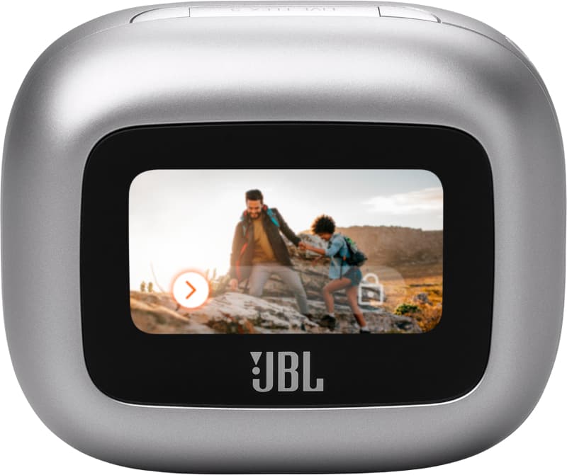 Live Flex 3, 10 ore, Bluetooth 5.3, Argintiu "JBLLIVEFLEX3SIL" — miniatură