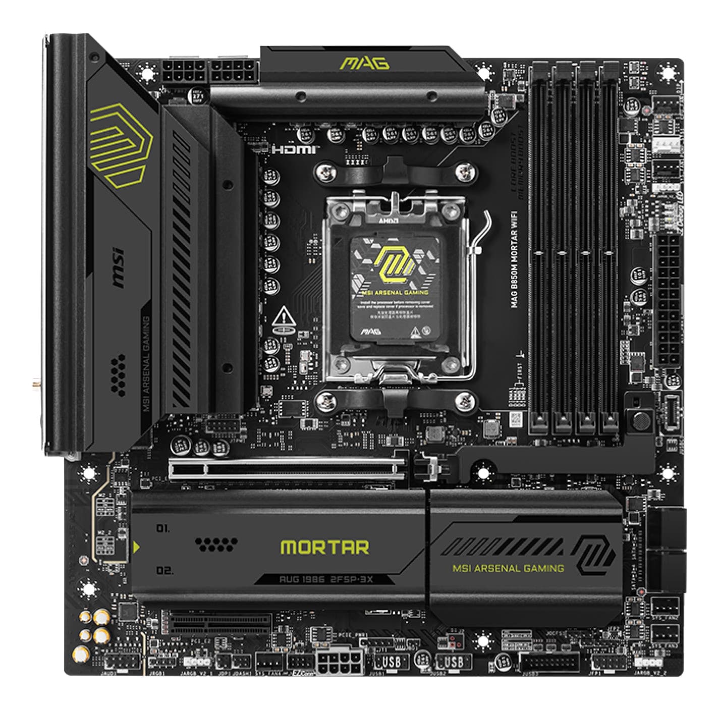 Placa de baza MSI MAG B850M MORTAR WIFI "MAG B850M MORTAR WIFI" — miniatură