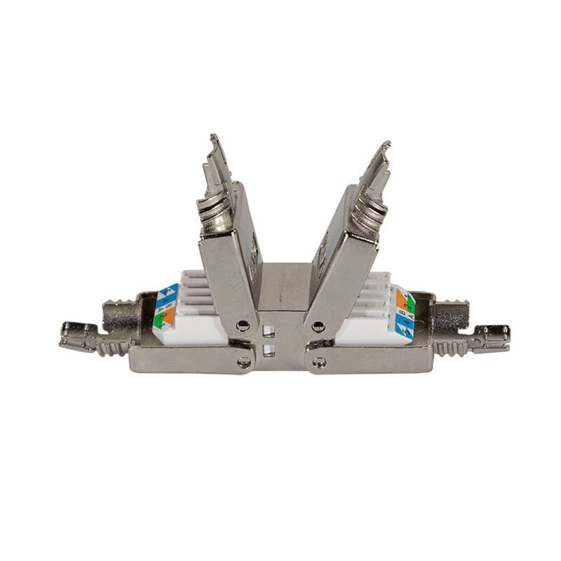CUPLA RJ-45 LOGILINK pt. cablu UTP, FTP, Cat6a | Cat7 | Cat7a, RJ-45 (T), metal, AWG22-24, cablu 6-8.5mm, tool-free,1 buc, "MP0057" — miniatură