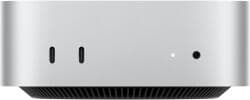 Calculator Sistem PC Apple Mac Mini, Procesor Apple M4, 10 nuclee CPU, 10 nuclee GPU, 16GB RAM, 256GB SSD, Wi-Fi, Bluetooth, Mac OS (Argintiu) "MU9D3CZ"