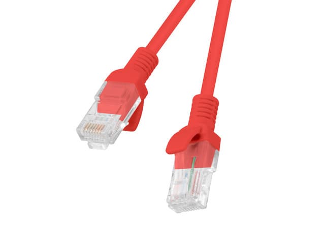 Cable PATCHCORD KAT.6 FTP 30M red FLUKE PASSED "PCF6-10CC-3000-R"