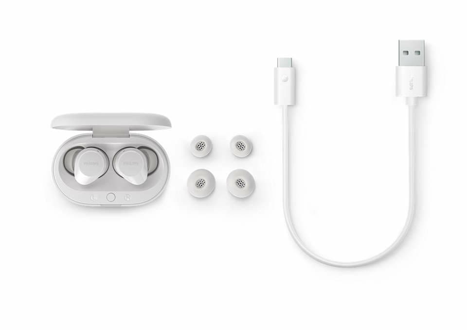 Casti bluetooth, wireless, airpods si audio Philips TAT1209WT/00 "TAT1209WT/00" — miniatură