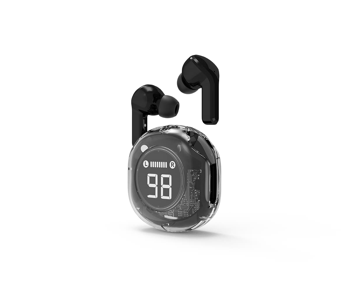 CASTI Gembird, wireless, intraauriculare - butoni, pt smartphone, microfon pe casca, conectare prin Bluetooth 5.4, negru, USB-C, "TWST-01-BK", (include TV 0.15 lei)