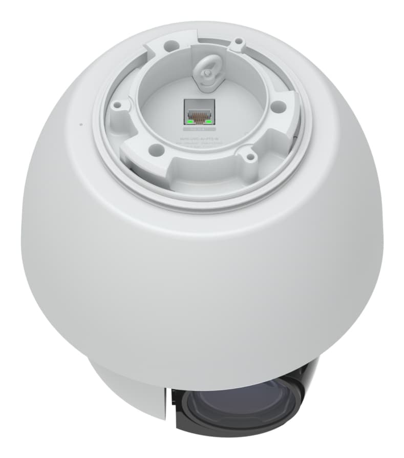Ubiquiti UVC-AI-PTZ-W Industrial-grade 4K PoE++ PTZ camera with enhanced AI capabilities, 22x optical zoom, and long-range adaptive IR LED night vision "UVC-AI-PTZ-W" — miniatură