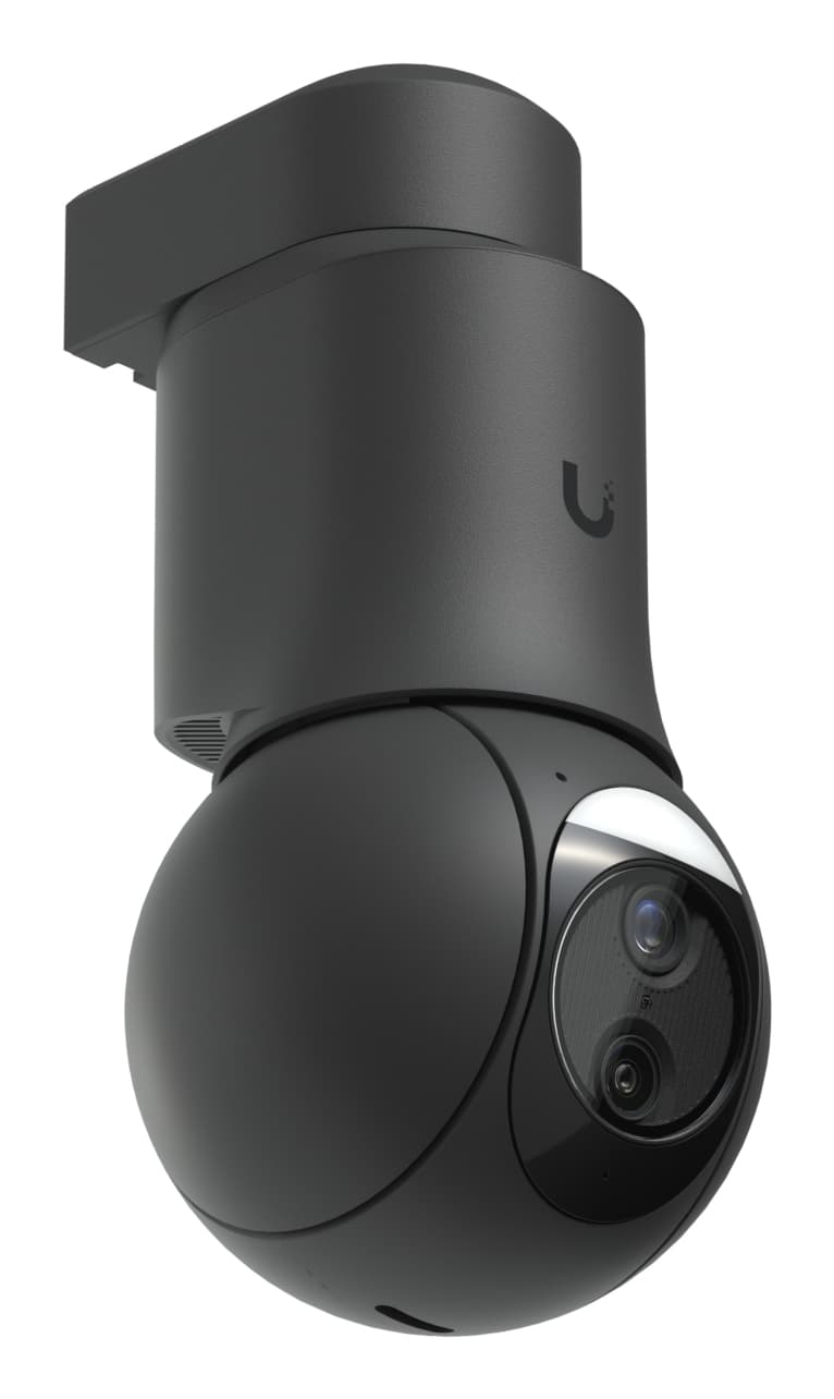 Ubiquiti UVC-G6-PTZ-B All-weather, 4K dual-lens camera with 10x hybrid zoom, 1/1.8" 8MP image sensor, Multi-TOPS AI Engine "UVC-G6-PTZ-B" — miniatură
