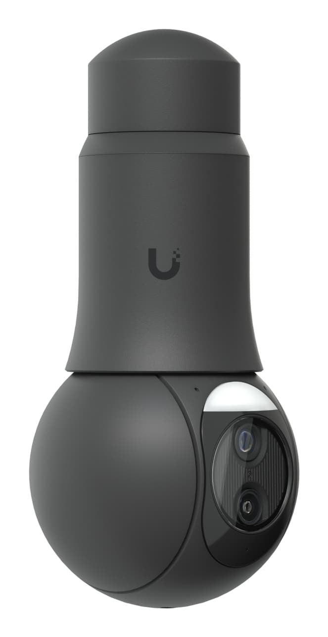 Ubiquiti UVC-G6-PTZ-B All-weather, 4K dual-lens camera with 10x hybrid zoom, 1/1.8" 8MP image sensor, Multi-TOPS AI Engine "UVC-G6-PTZ-B" — miniatură