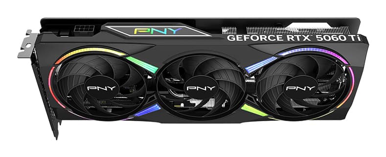 GeForce RTX 5060 Ti EPIC-X ARGB OC 8GB GDDR7 128-bit DLSS 4.0 "VCG5060T8TFXXPB1-O" — miniatură