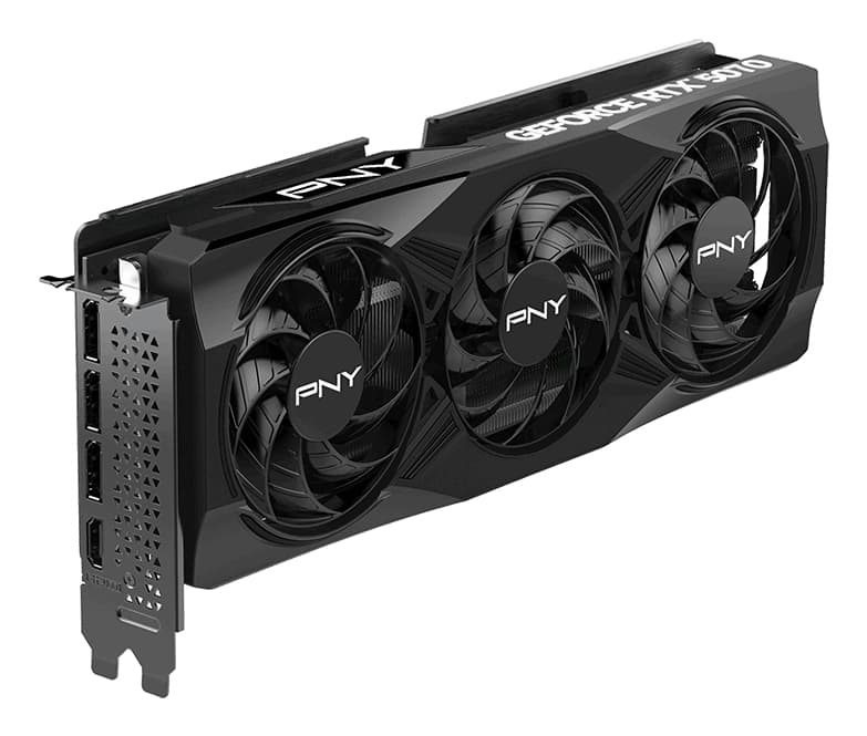 GeForce RTX 5070 Triple Fan 12GB GDDR7 192-bit DLSS 4.0 "VCG507012TFXPB1" — miniatură