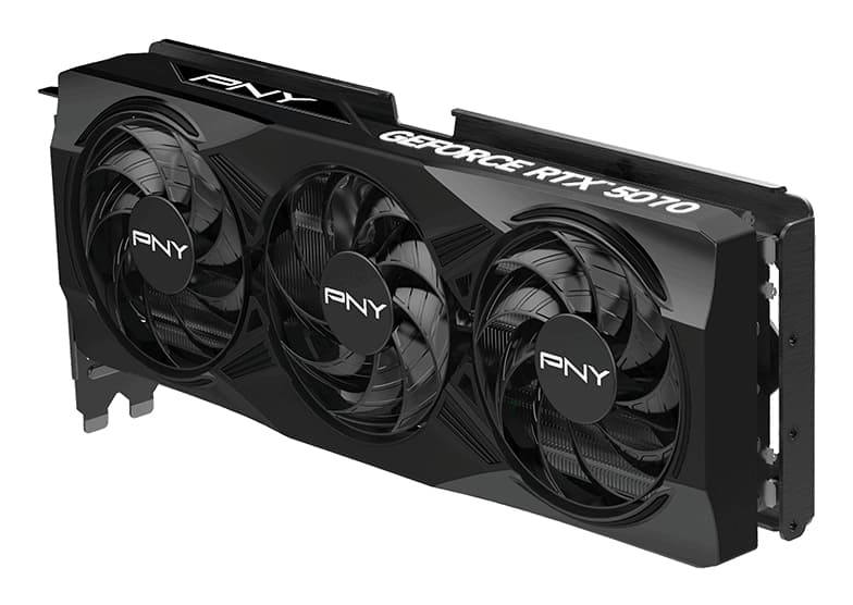 GeForce RTX 5070 Triple Fan 12GB GDDR7 192-bit DLSS 4.0 "VCG507012TFXPB1" — miniatură