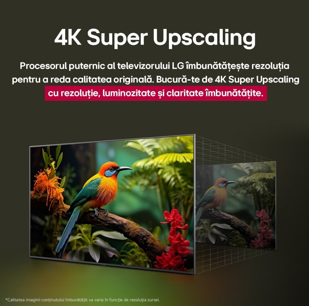Televizor LED LG 165 cm (65") 65UA73003LA, Ultra HD 4K, Smart TV, WiFi, CI+ "65UA73003LA" — miniatură