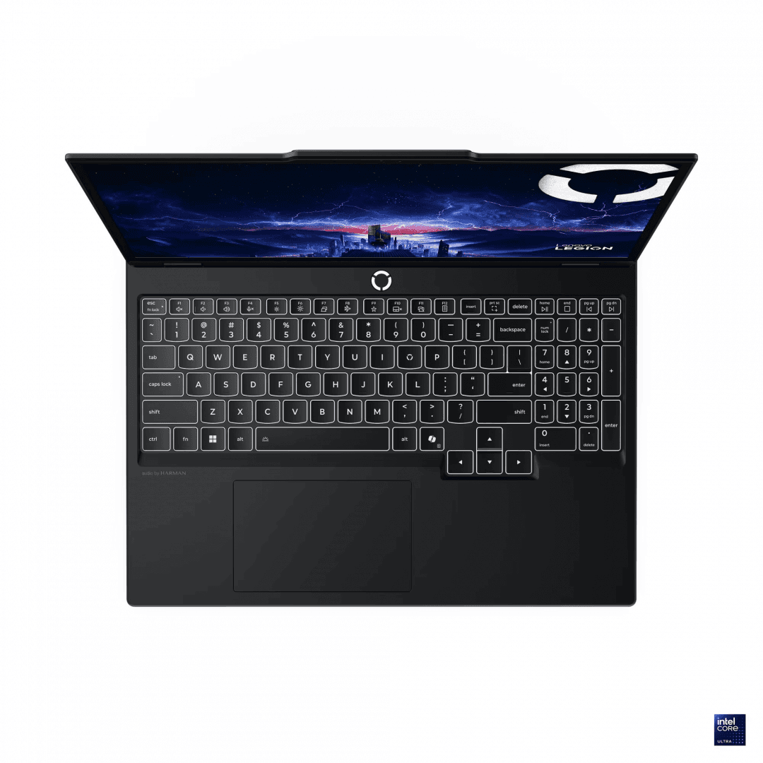Gaming 15.1 Legion 5 15IAX10, WQXGA OLED 165Hz, Procesor Intel® CoreTM Ultra 7 255HX, 32GB DDR5, 1TB SSD, GeForce RTX 5070 8GB, No OS, Eclipse Black, 3Yr "83F0007PRM" — miniatură