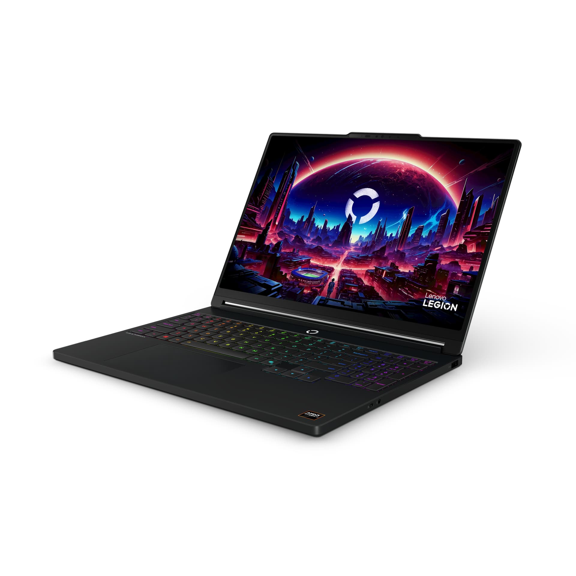 Gaming 15.3 Legion 5 15AGP11, WQXGA OLED 165Hz, Procesor AMD RyzenTM AI 7 450, 32GB DDR5, 1TB SSD, GeForce RTX 5060 8GB, No OS, Eclipse Black, 3Yr "83Q6002BRM" — miniatură