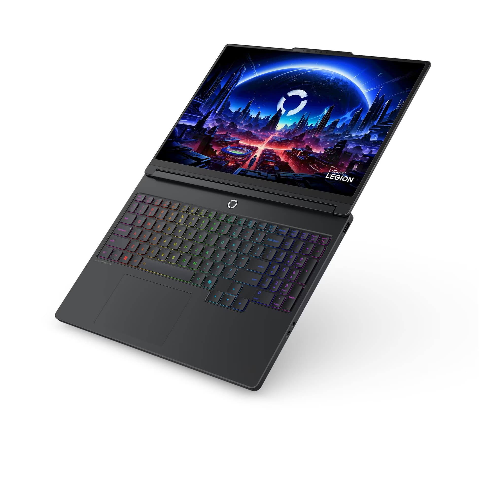 Gaming 15.3 Legion 5 15IPH11, WQXGA OLED 165Hz, Procesor Intel® CoreTM Ultra 7 356H, 32GB DDR5, 1TB SSD, GeForce RTX 5060 8GB, No OS, Eclipse Black, 3Yr "83RW001WRM" — miniatură