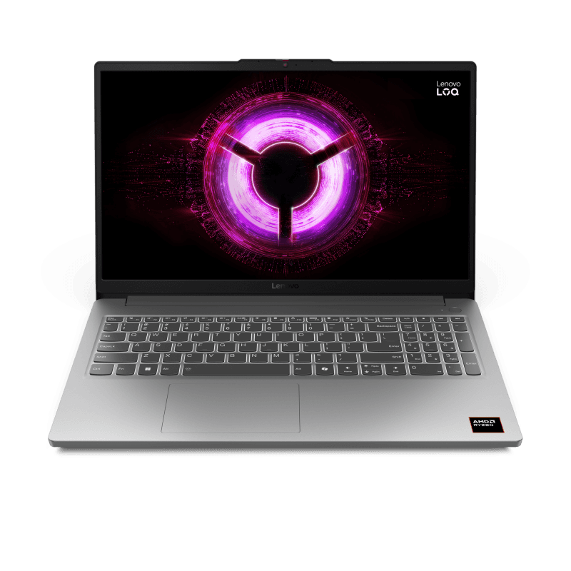 Gaming 15.6 LOQ 15ARP10E, FHD IPS 144Hz, Procesor AMD RyzenTM 7 170 (16M Cache, up to 4.75 GHz), 16GB DDR5, 512GB SSD, GeForce RTX 3050 6GB, No OS, Luna Grey "83S000BDRM"