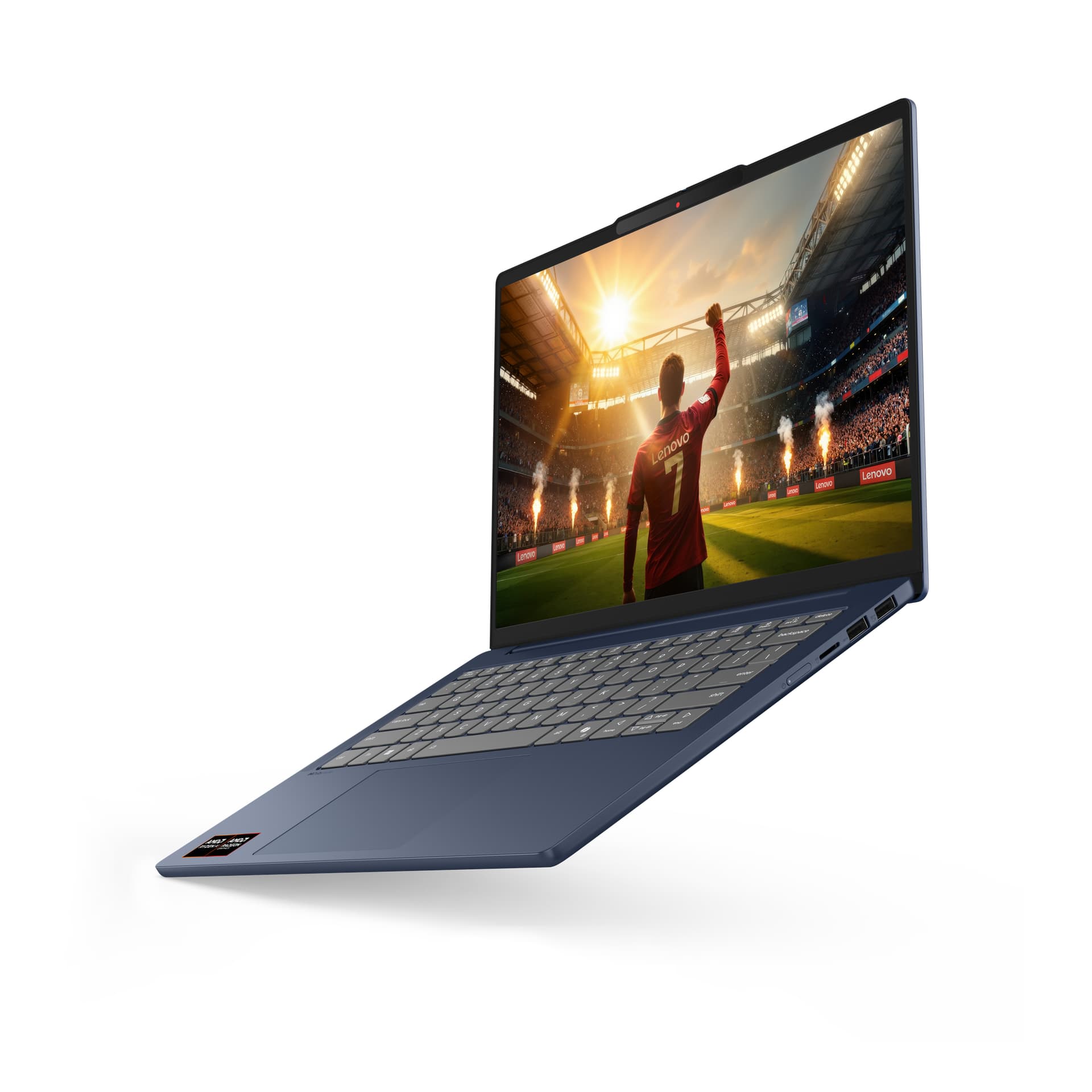16 IdeaPad Slim 5 16AHP11, WUXGA OLED, Procesor AMD RyzenTM 7 260 (16M Cache, up to 5.10 GHz), 16GB DDR5, 1TB SSD, AMD Radeon 780M, No OS, Cosmic Blue "83S4000TRM" — miniatură