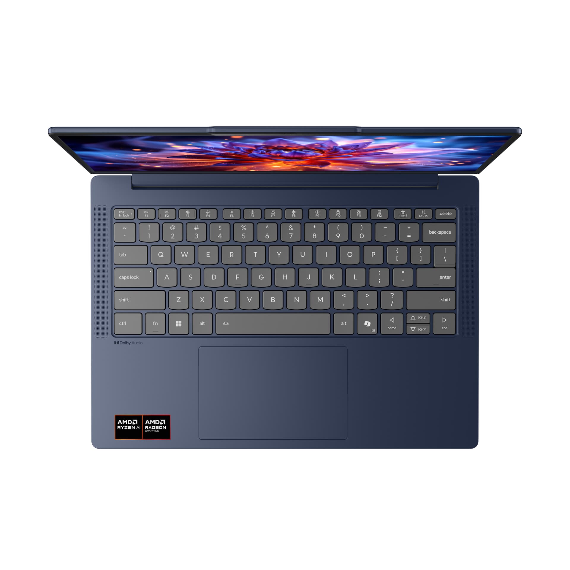 16 IdeaPad Slim 5 16AHP11, WUXGA OLED, Procesor AMD RyzenTM 7 260 (16M Cache, up to 5.10 GHz), 16GB DDR5, 1TB SSD, AMD Radeon 780M, No OS, Cosmic Blue "83S4000TRM" — miniatură