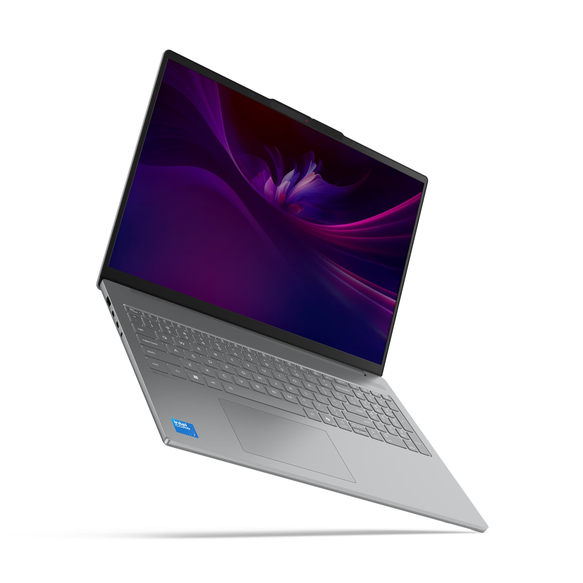 16 IdeaPad Slim 5 16IMH10, 2.8K OLED 120Hz, Procesor Intel® CoreTM Ultra 9 185H (24M Cache, up to 5.10 GHz), 32GB DDR5, 1TB SSD, Intel Arc, No OS, Luna Grey "83V7003CRM" — miniatură