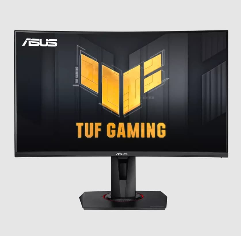 Monitor Gaming IPS LED ASUS TUF 27" VG27VQM, Full HD (1920 x 1080), HDMI, DisplayPort, AMD FreeSync, Ecran Curbat, Pivot, Boxe, 240 Hz, 1 ms (Negru) "90LM0510-B03E70" — miniatură