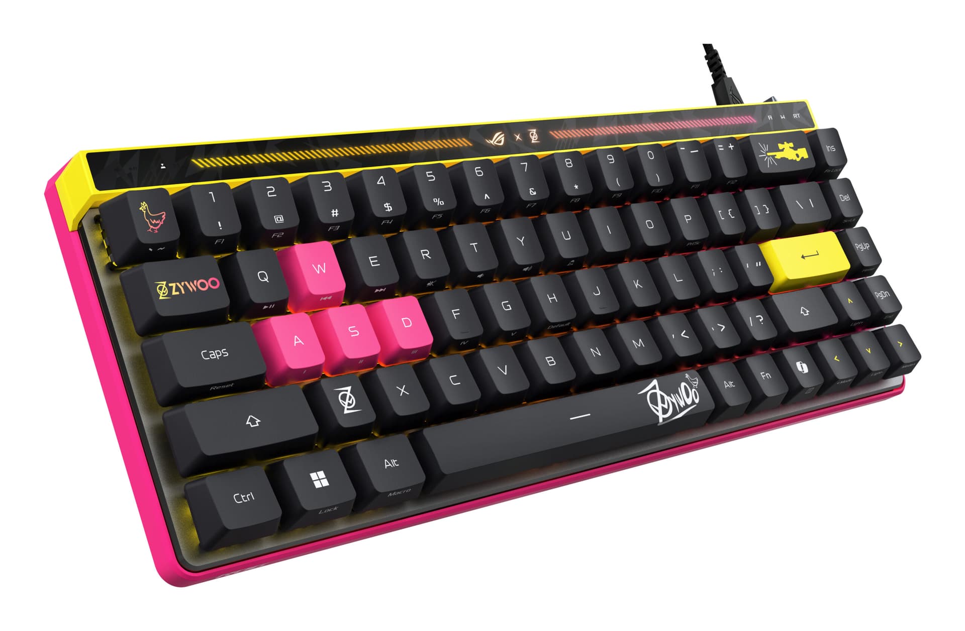 ROG Falchion Ace HFX ZywOo Edition HFX Magnetic Switch Mecanica "90MP04KE-BKUA20" — miniatură