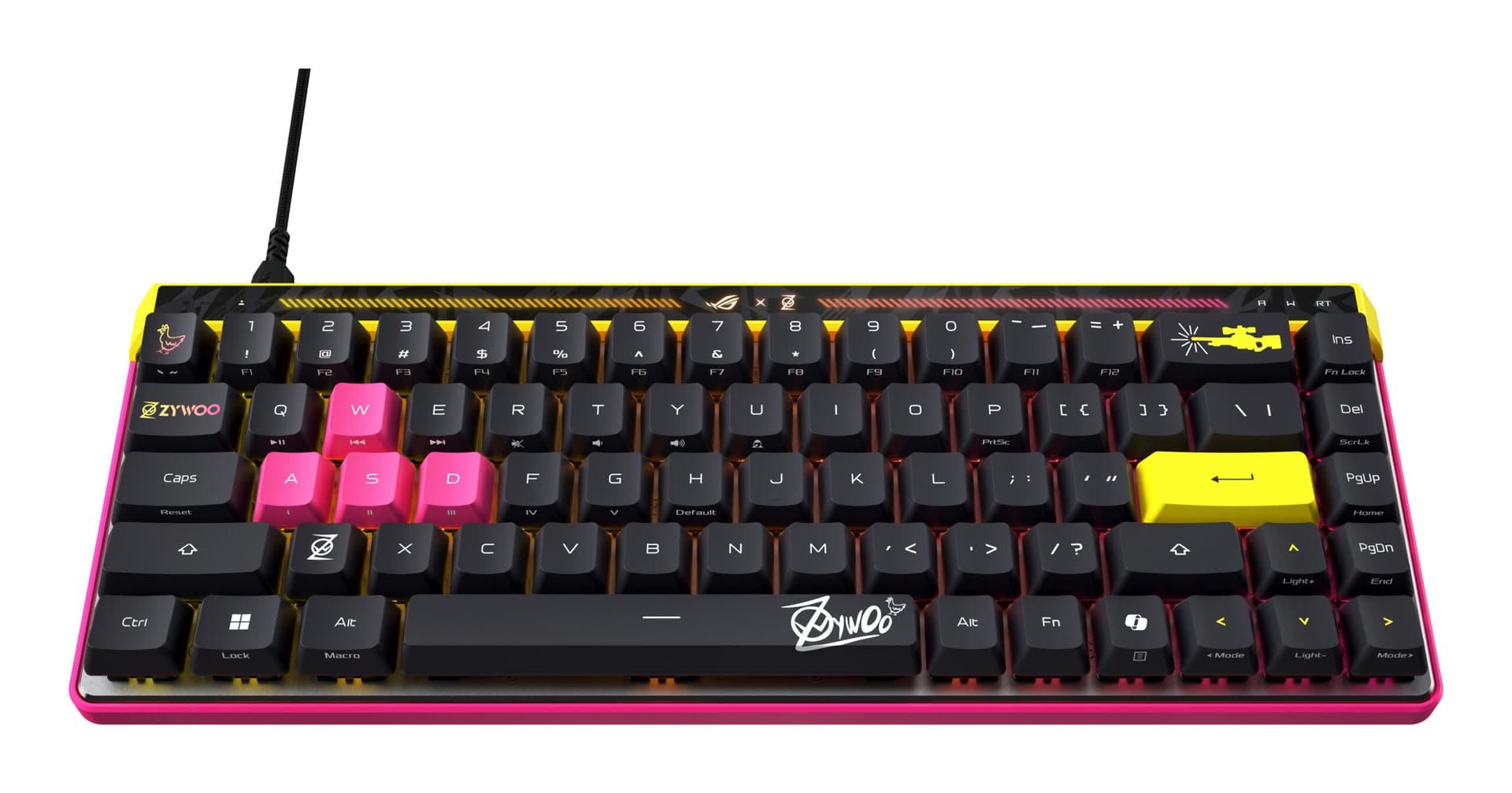 ROG Falchion Ace HFX ZywOo Edition HFX Magnetic Switch Mecanica "90MP04KE-BKUA20" — miniatură