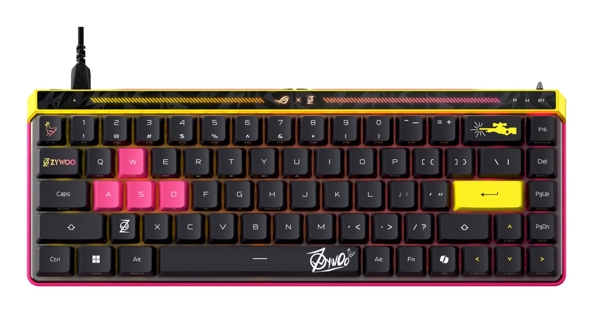 ROG Falchion Ace HFX ZywOo Edition HFX Magnetic Switch Mecanica "90MP04KE-BKUA20"