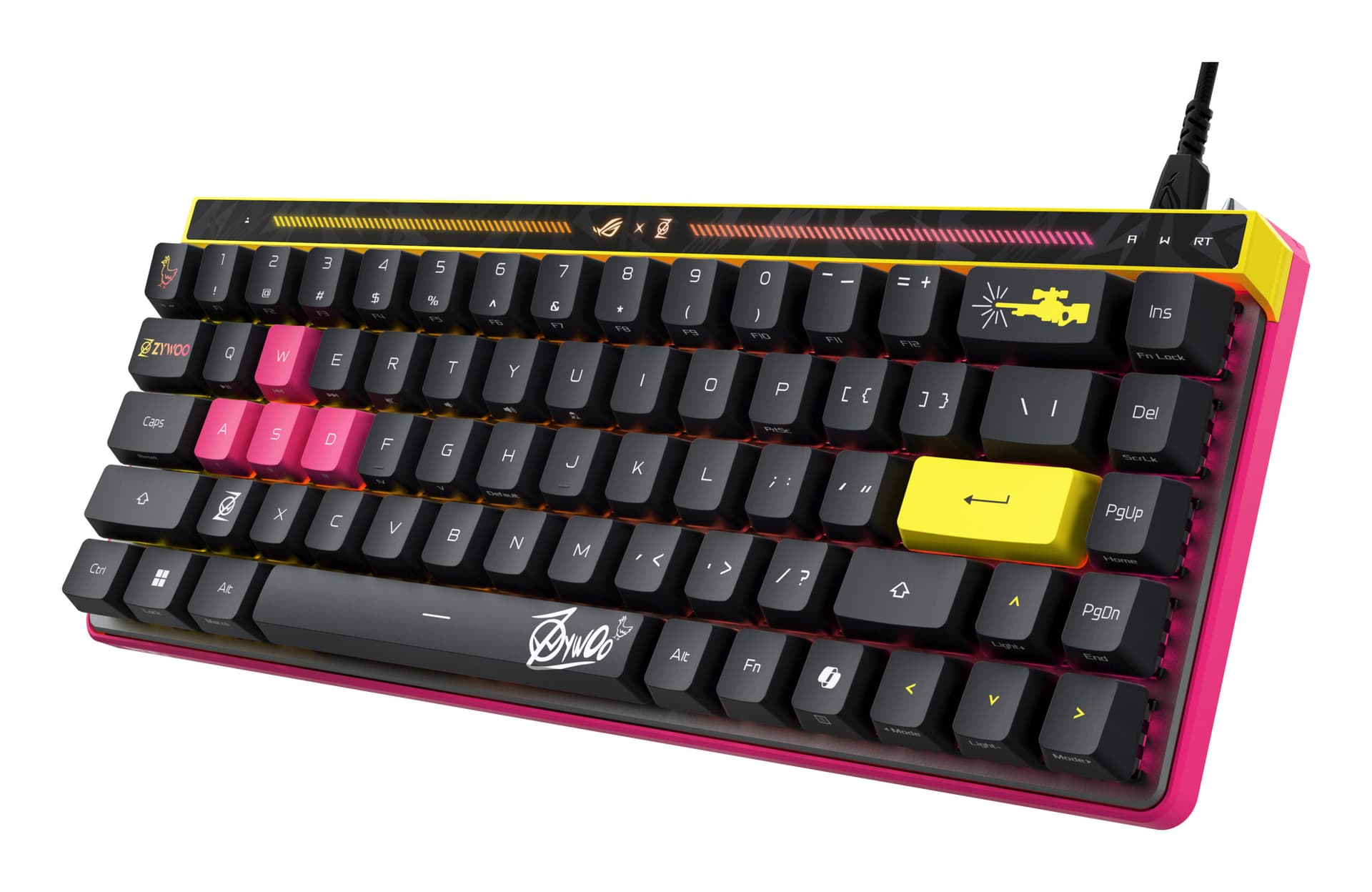 ROG Falchion Ace HFX ZywOo Edition HFX Magnetic Switch Mecanica "90MP04KE-BKUA20" — miniatură