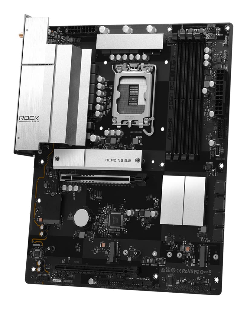 Placa de baza, format atx, 1851, DDR5, B860 "B860 ROCK WIFI 7" — miniatură