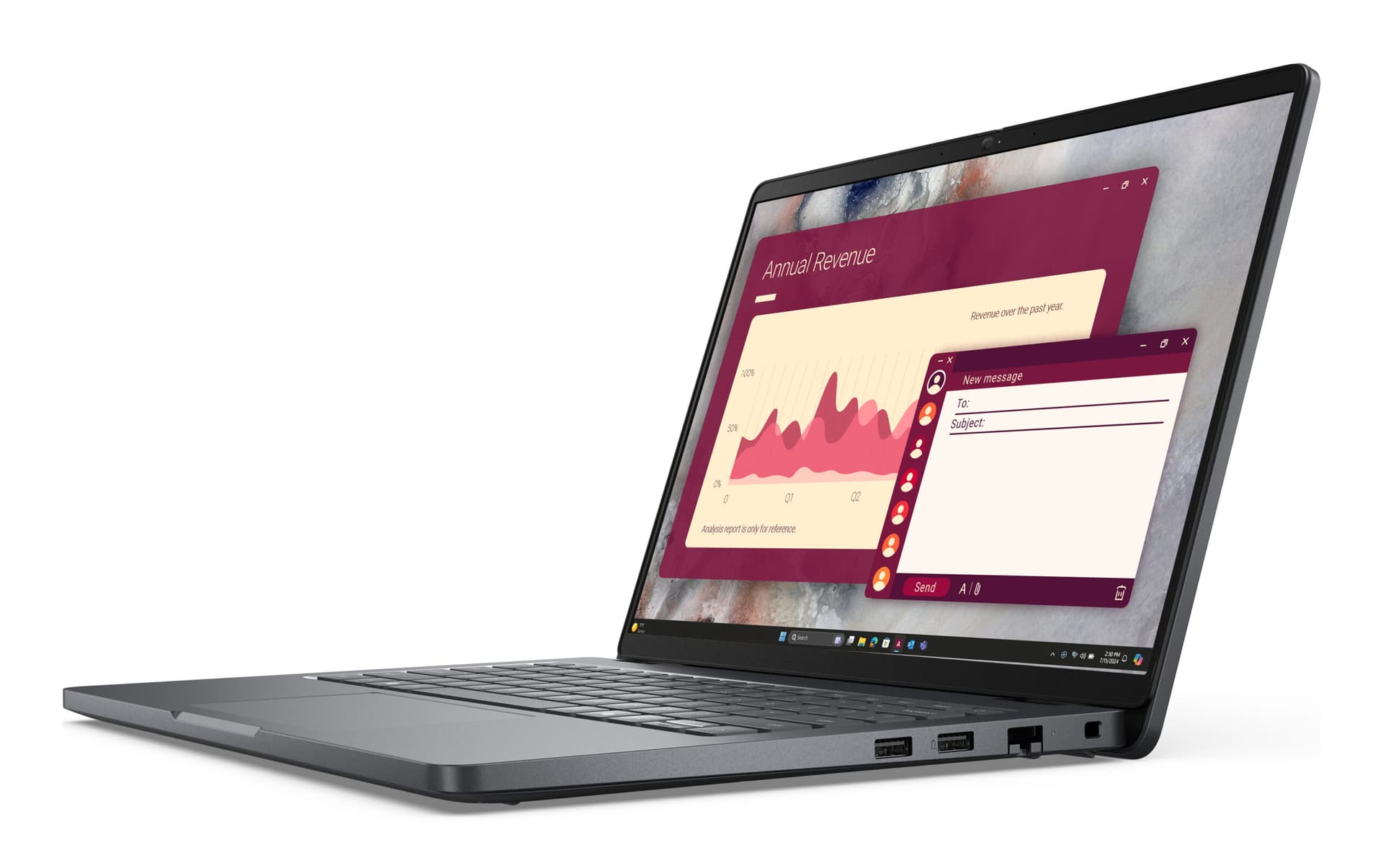 DL PC14250 FHD+ CORE7-150U 16 256 W11P "BTO014_PC14250_EMEA" — miniatură
