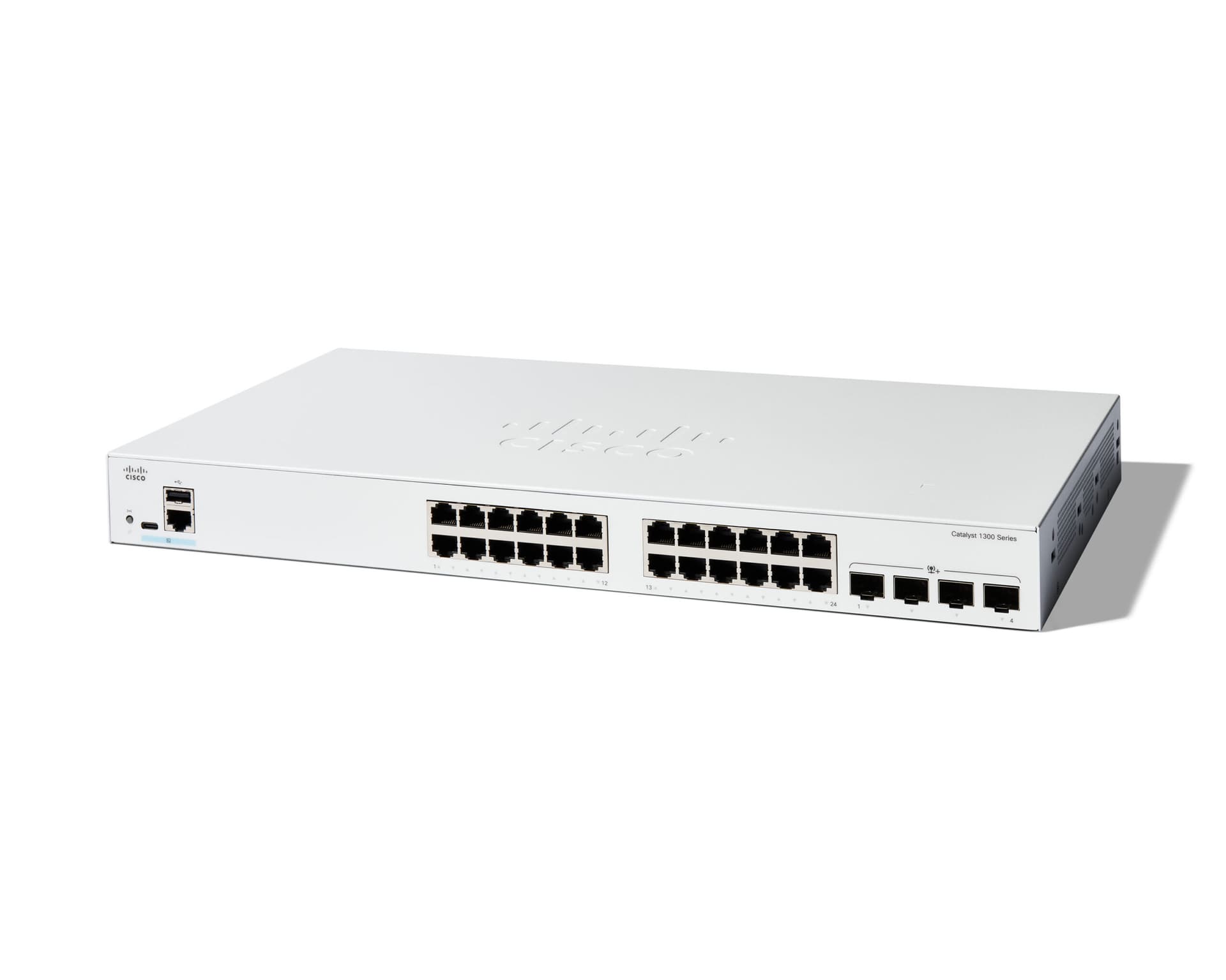 Catalyst 1300 24-port GE 4×10G/SFP+ "C1300-24T-4X"