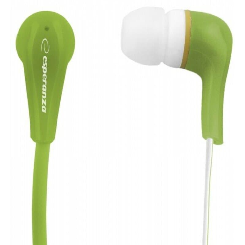 Casti Esperanza In-Ear, Green "EH146G"