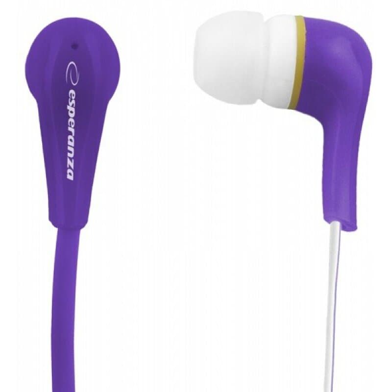 Casti stereo Esperanza Lollipop, Violet "EH146V"